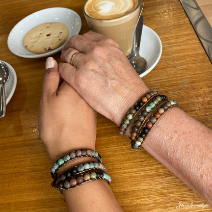 Handgemaakte Armband met Kleurrijke Kralen