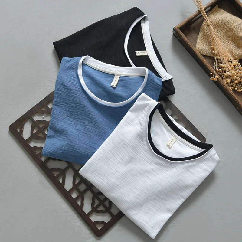 'S Cozy™ - Cotton lange mouw slim Fit