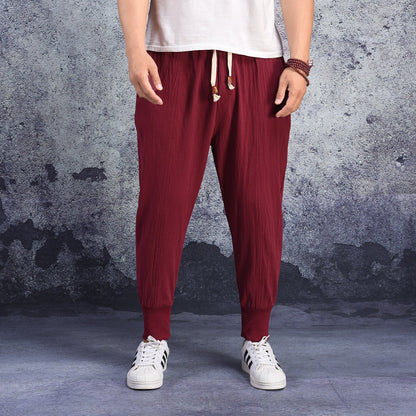 Linnen katoene harem broek