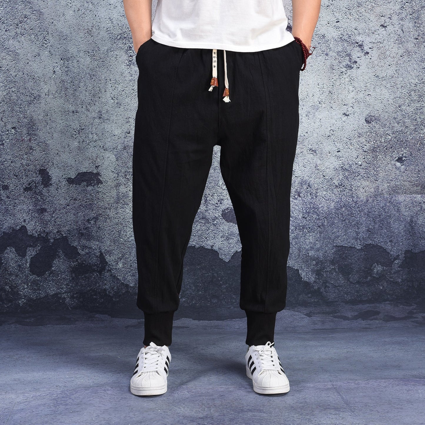 Linnen katoene harem broek