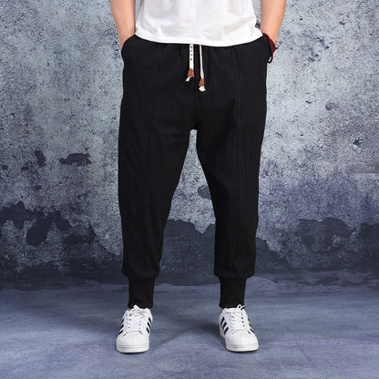 Linnen katoene harem broek