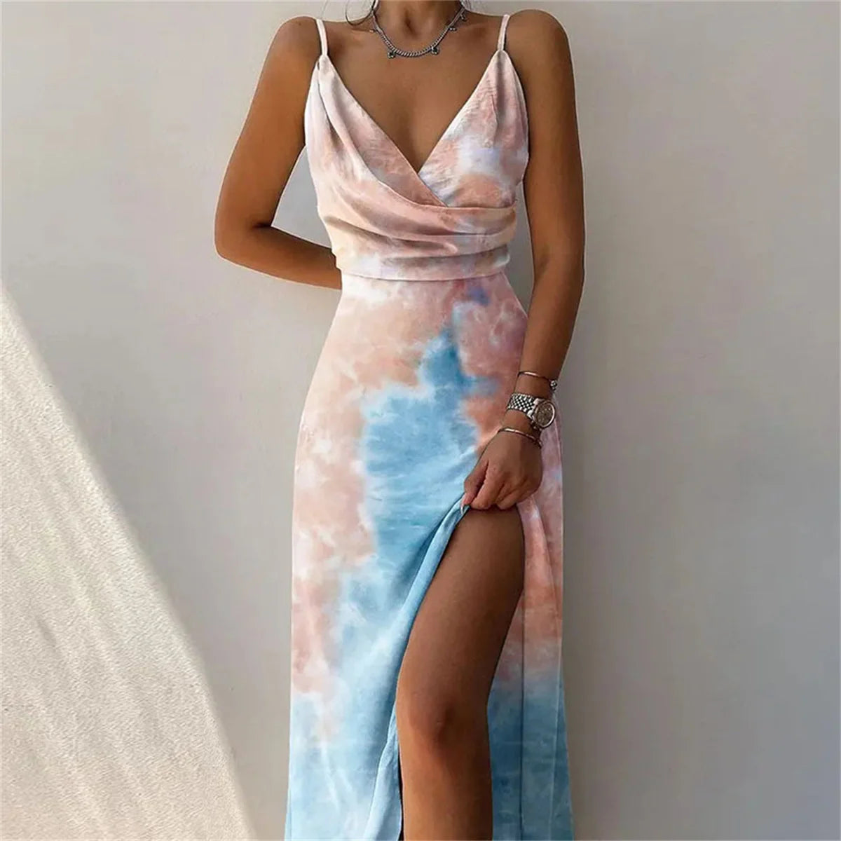 Elegante Lange Avond Jurk