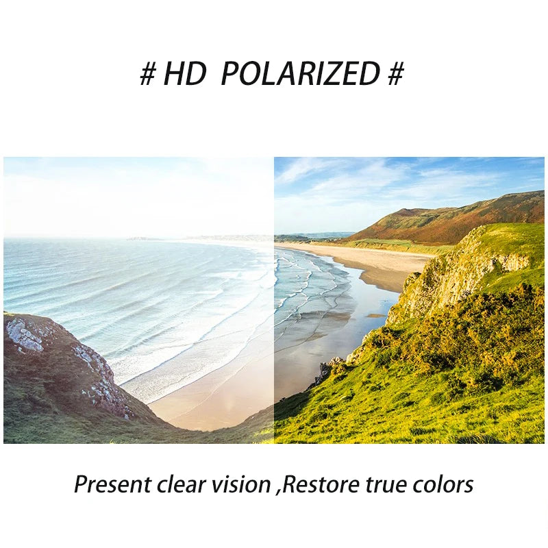 Kingseven ronde gepolariseerde bril